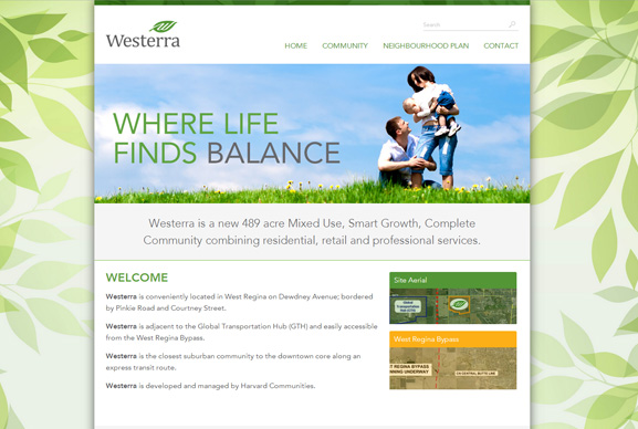 Harvard Communities Launches  Westerra Website